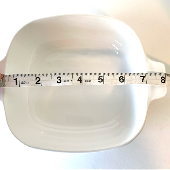 Vintage CORNINGWARE Cornflower 1qt Casserole Dish - Picture 7 of 8